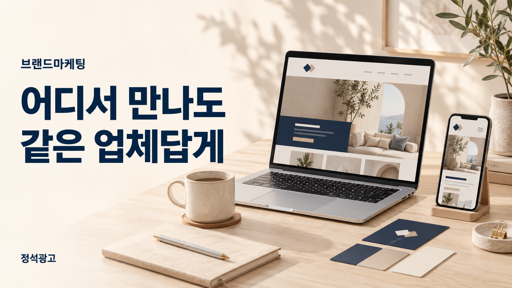 어디서 만나도 같은 업체답게