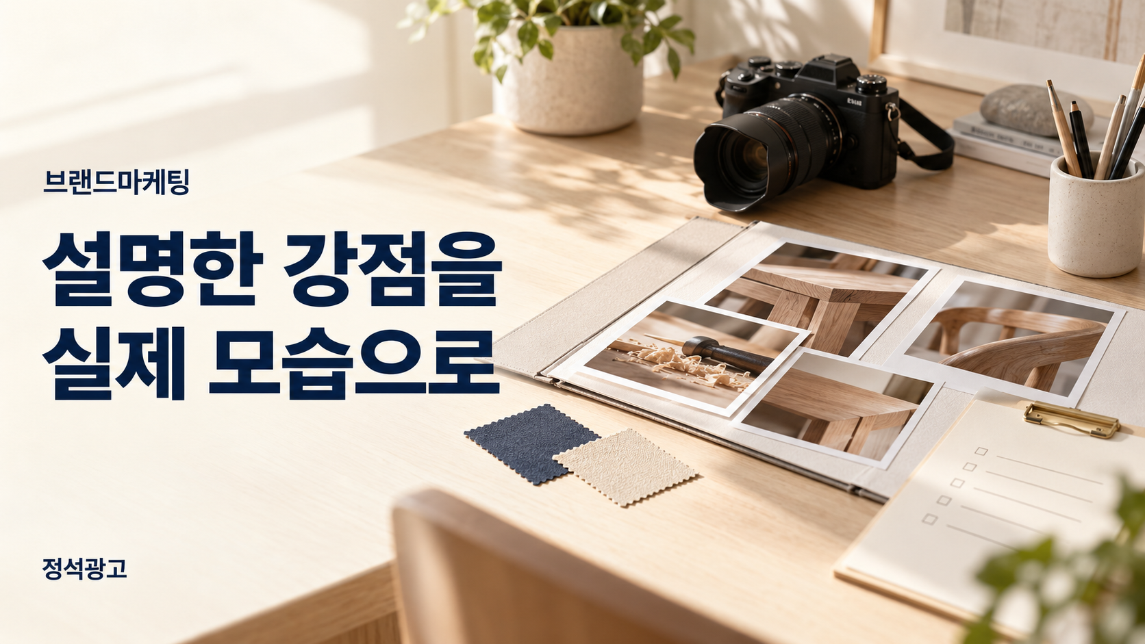 설명한 강점을 실제 모습으로