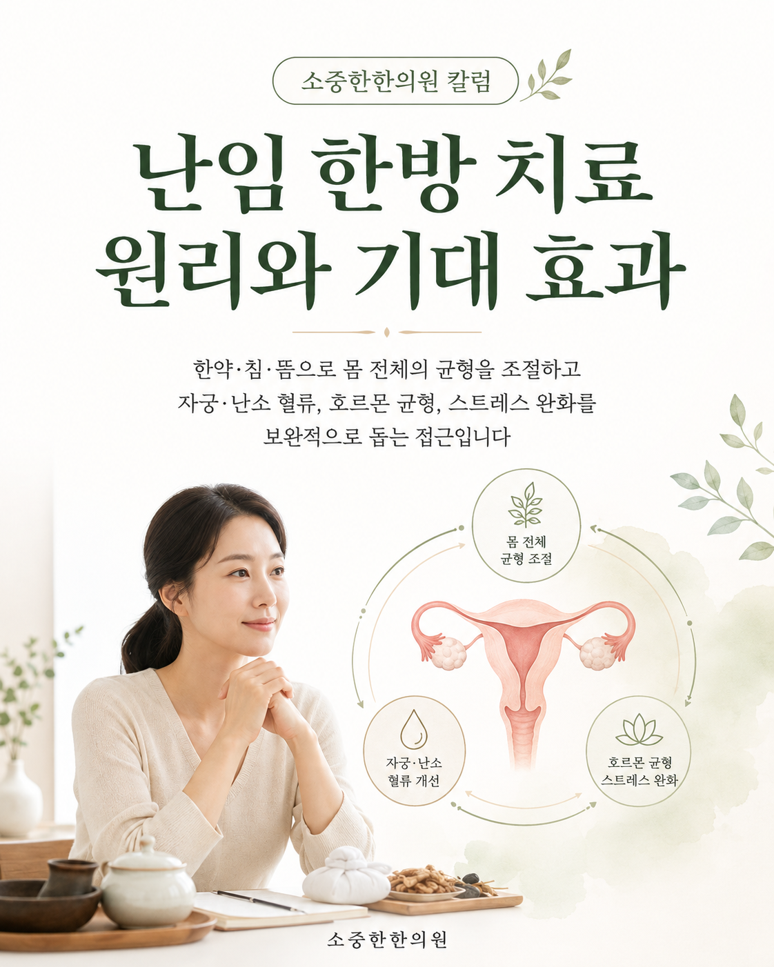 난임 한방 치료 원리와 기대 효과