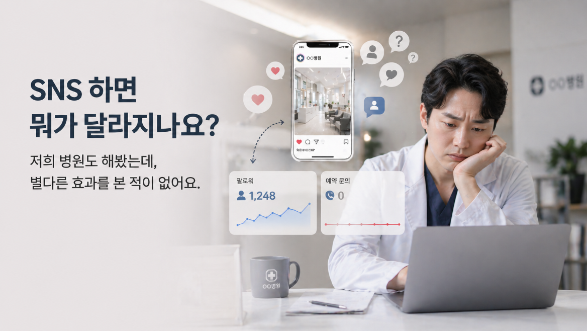 병원SNS마케팅, 산부인과가 신환 30명 늘린 진짜 방법